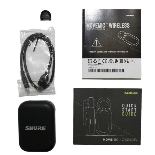 [中古(A)] SHURE クリップオン・ワイヤレスマイク MoveMic One  [非常に良い]