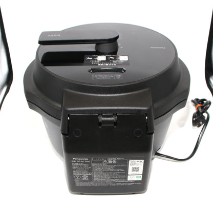 パナソニック 自動調理鍋 オートクッカー ビストロ NF-AC1000　nf-ac1000-k  ブラック 整備済みアウトレット品 [中古(C)]