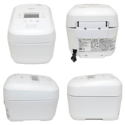 [中古(C)] [5.5合炊き] 日立 ふっくら御膳 RZ-V100HM 沸騰鉄釜 圧力＆スチームIHジャー炊飯器 rz-v100hm-w rz-v100hm-w　[可]