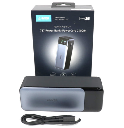 Anker(アンカー) モバイルバッテリー 737 Power Bank (PowerCore 24000) a1289n11   整備済みアウトレット品 [中古(C)]