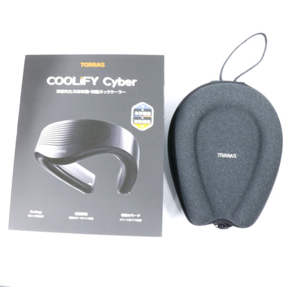 [中古(C)] TORRAS COOLiFY Cyber 2025 ウェアラブルエアコン coolfy-cyber-2025-bk ブラック[可]