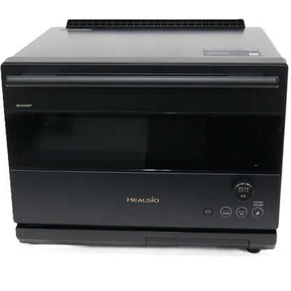 [30L]シャープ ウォーターオーブン ヘルシオ AX-RS1C オーブンレンジ ax-rs1c-h  ダークメタル 整備済みアウトレット品 [良い(B)]