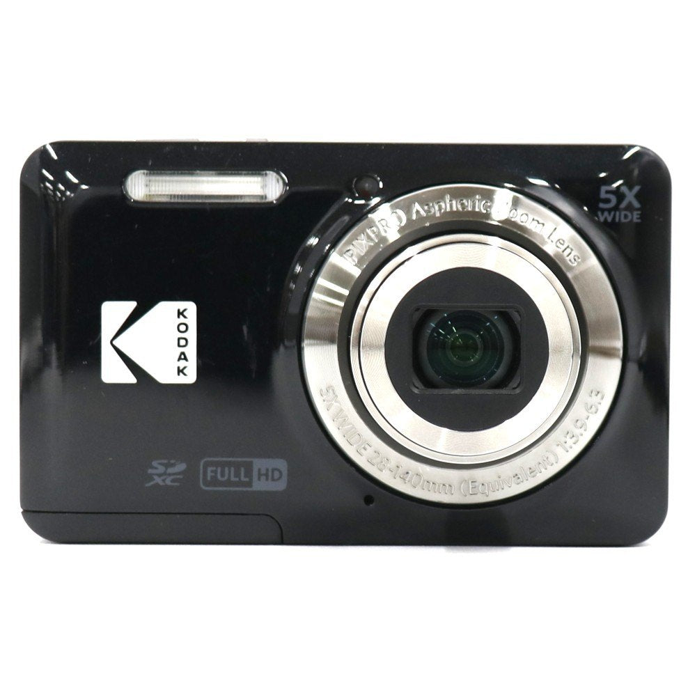 コダック PIXPRO FRIENDLY ZOOM FZ55 コンパクトデジタルカメラ pixpro-fz55-bk  ブラック 整備済みアウトレット品 [中古(A)]