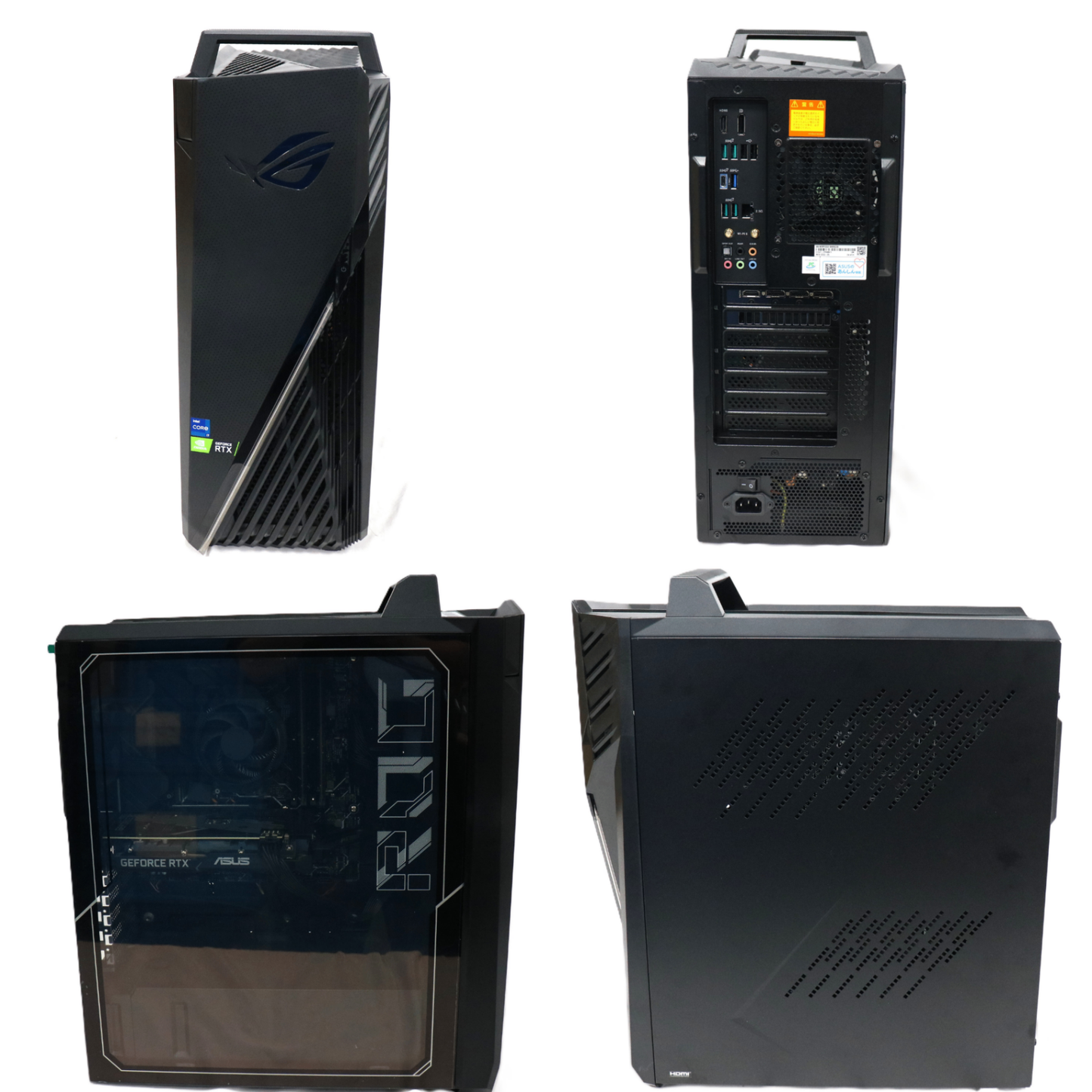 ASUS（エイスース） ROG Strix GT15 G15CF ゲーミングデスクトップパソコン G15CF-I7R3060TI　g15cf-i7r3060ti   ジャンク品 [難あり(D)]