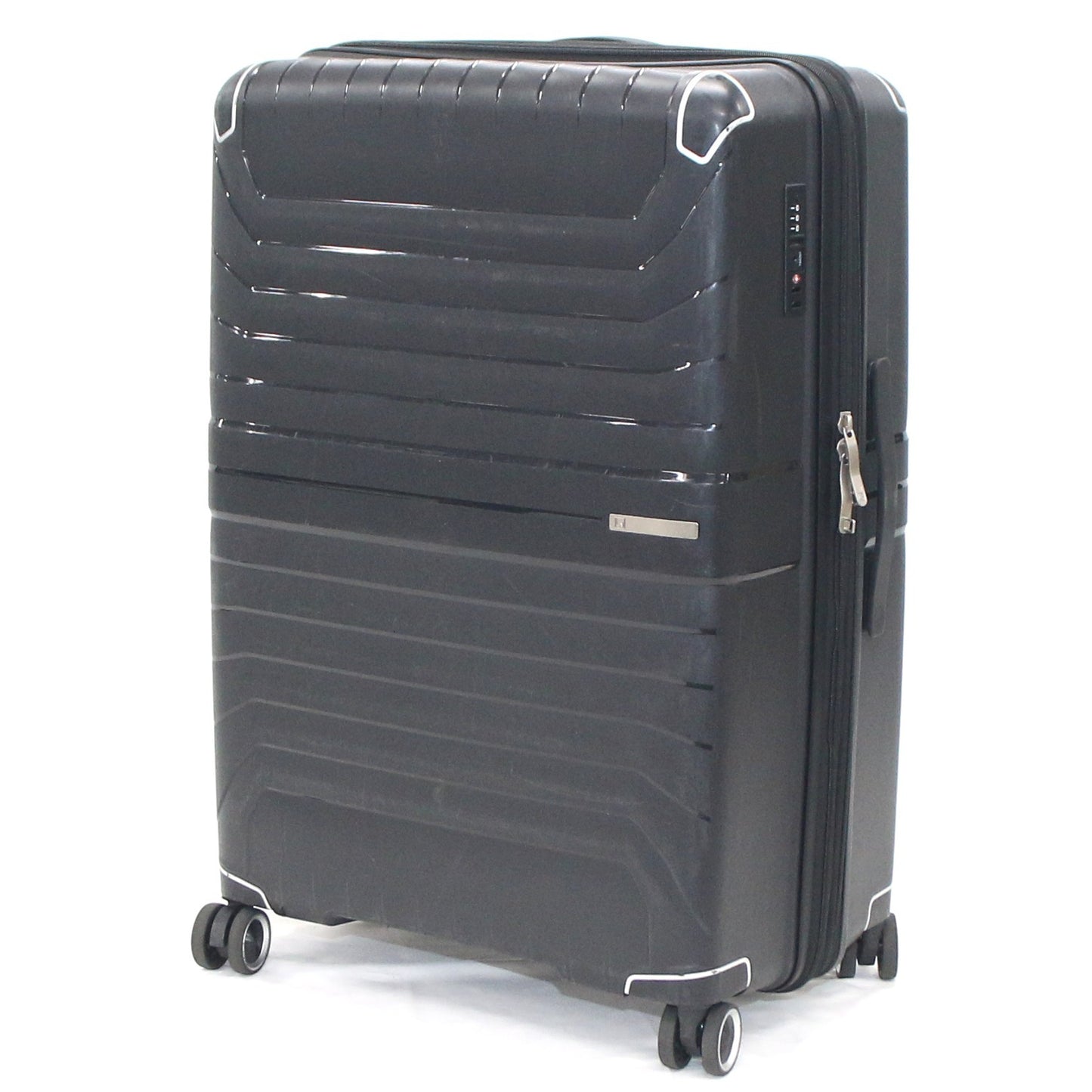 [中古(C)] [8-10泊向けサイズ]LEGEND WALKER 5304 VITA ヴィータ 96L(拡張時109L) スーツケース　5304-69-bla ブラック5304-69-bla　[可]