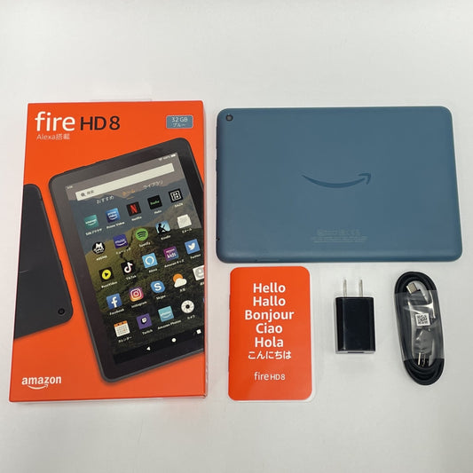 [中古(A)] Fire HD 8 fire-hd-8 ブルー [非常に良い]