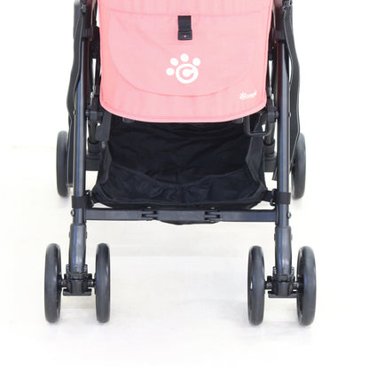 [中古(C)] コンビ ペット用カート ミリミリキャリ― combi-milimilicarry-red サンセットレッド [可]