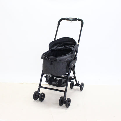 [中古(C)] コンビ ペット用カート ミリミリライト アルファ ブラック 4972990157766　[可]