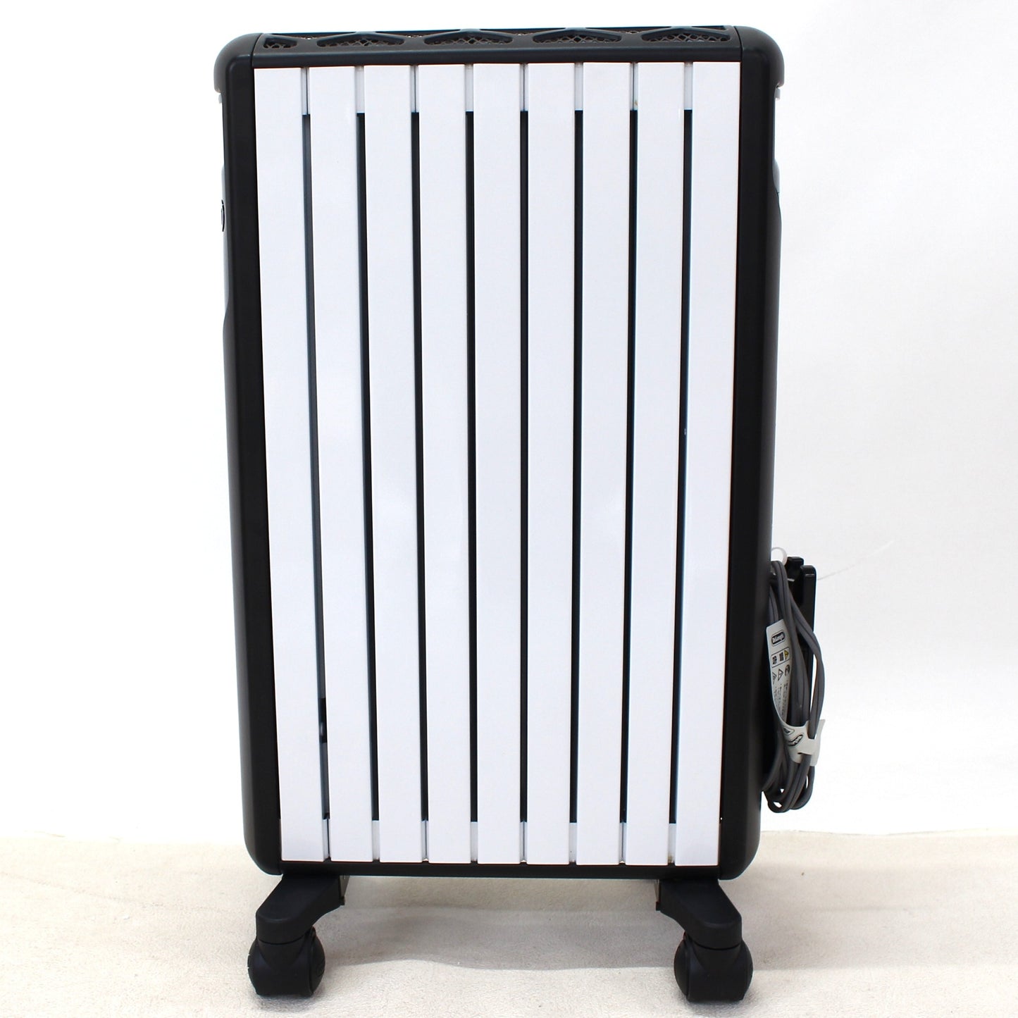 [中古(C)] [2022年発売モデル] デロンギ マルチダイナミックヒーター Wi-Fiモデル MDHAA12WIFI-BK ピュアホワイト+マットブラック (暖房目安 8～10畳) mdhaa12wifi-bk[可]