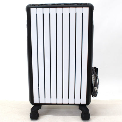 [中古(C)] [2022年発売モデル] デロンギ マルチダイナミックヒーター Wi-Fiモデル MDHAA12WIFI-BK ピュアホワイト+マットブラック (暖房目安 8～10畳) mdhaa12wifi-bk[可]