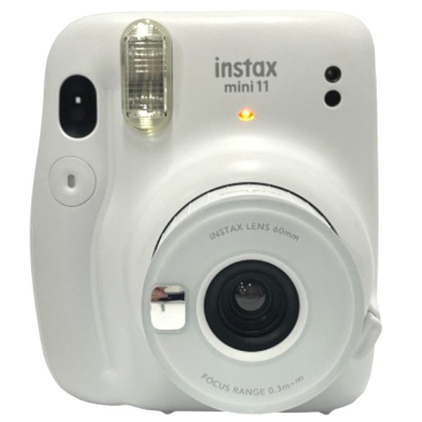 富士フイルム instax mini 11 インスタントカメラ チェキ [自撮りミラー付] ホワイト [中古][良い(B)]