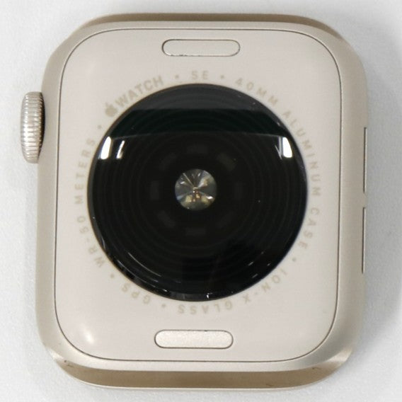 Apple Watch SE(第2世代) GPS 40mm（GPSタイプ） a2722-sr  スターライト 整備済みアウトレット品 [中古(A)]