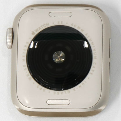 Apple Watch SE(第2世代) GPS 40mm（GPSタイプ） a2722-sr  スターライト 整備済みアウトレット品 [中古(A)]
