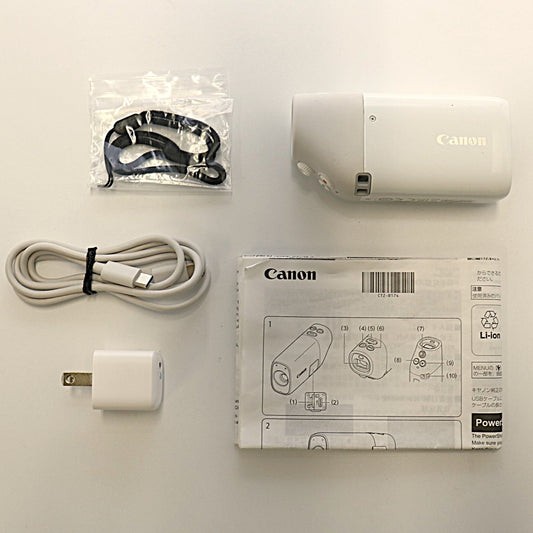 [中古(A)] Canon 望遠鏡型カメラ PowerShot ZOOM パワーショットズーム powershot-zoom-wh ホワイト[非常に良い]