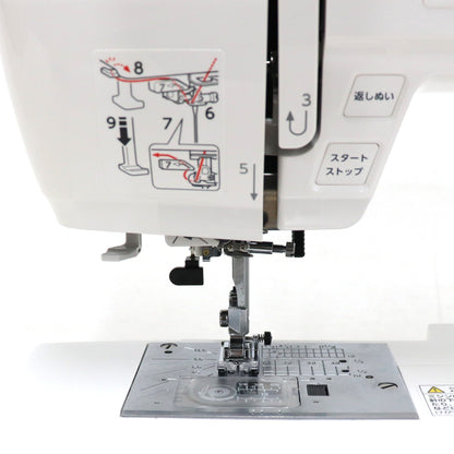 JANOME コンピューターミシン PE790R 自動糸調子　pe790r   整備済みアウトレット品 [良い(B)]