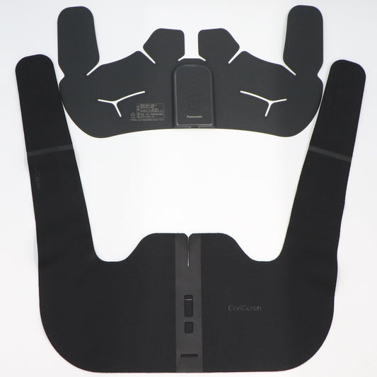 パナソニック 高周波治療器 コリコランワイド３Ｄ（肩専用）EW-RA560 ew-ra560-k  ブラック 整備済みアウトレット品 [中古(C)]