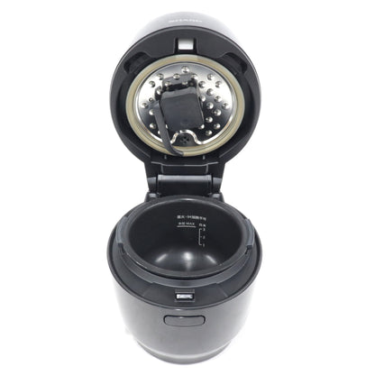 [中古(C)] シャープ ヘルシオ ホットクック 電気調理鍋 無水鍋 1.0L 1~2人用 ブラック KN-HW10G-B kn-hw10g-b ブラック [可]