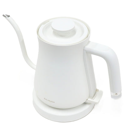 バルミューダ(BALMUDA) The Pot KPT01JP 電気ケトル 0.6L kpt01jp-wh  ホワイト 整備済みアウトレット品 [良い(B)]