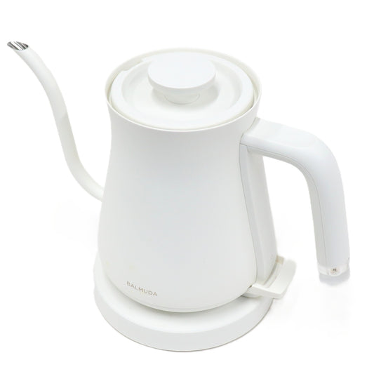 バルミューダ(BALMUDA) The Pot KPT01JP 電気ケトル 0.6L kpt01jp-wh  ホワイト 整備済みアウトレット品 [良い(B)]