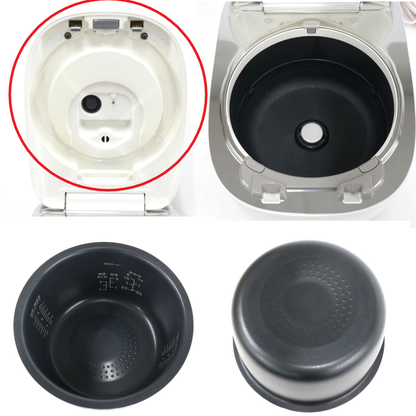 [中古(C)] [5.5合炊き] パナソニック 可変圧力IHジャー炊飯器 SR-M10B sr-m10b-w ホワイト [可]