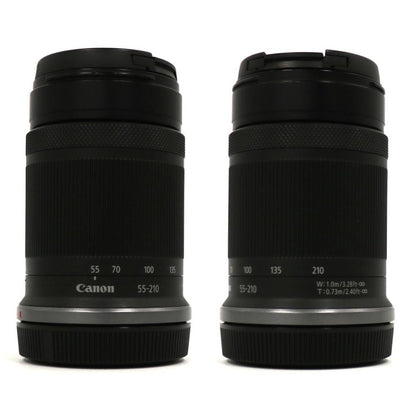 CANON RF-S55-210mm F5-7.1 IS STM 望遠ズームレンズ rf-s55-210isstm-b   整備済みアウトレット品 [中古(C)]
