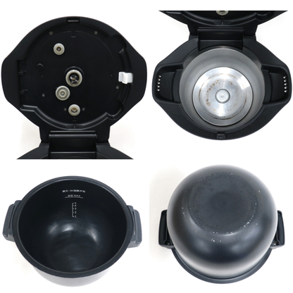 シャープ ヘルシオ ホットクック KN-HW24G 2〜6人用 2.4L容量　kn-hw24g-w  ホワイト 整備済みアウトレット品 [中古(C)]