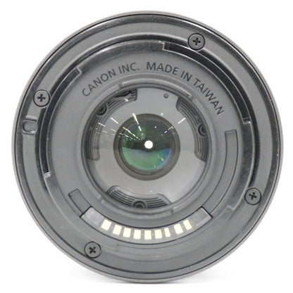 [中古(C)] CANON EF-M 15-45mm F3.5-6.3 IS STM 標準ズームレンズ ef-m15-45-b ブラック[可]