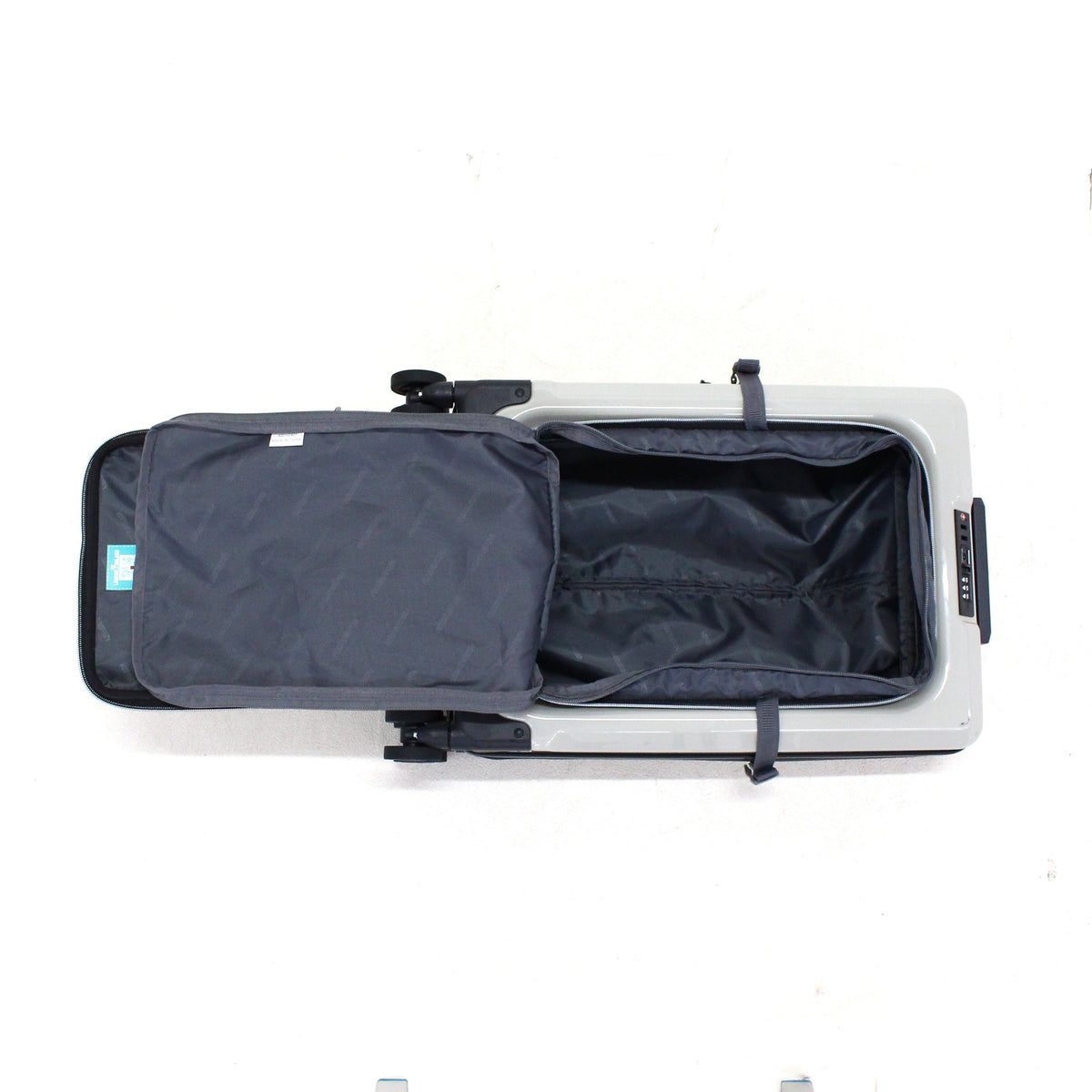 [1-3泊向けサイズ]LEGEND WALKER 6031 フィット 15L/拡張時35L ハードスーツケース 6031-47-be  グレイッシュベージュ 整備済みアウトレット品 [中古(C)]