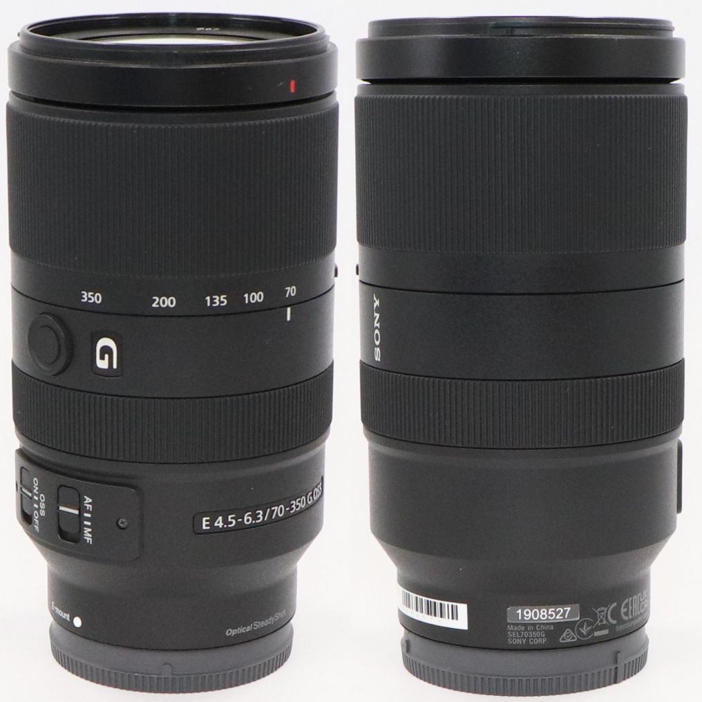 ソニー E 70-350mm F4.5-6.3 G OSS SEL70350G 望遠ズームレンズ sel70350g   整備済みアウトレット品 [中古(A)]