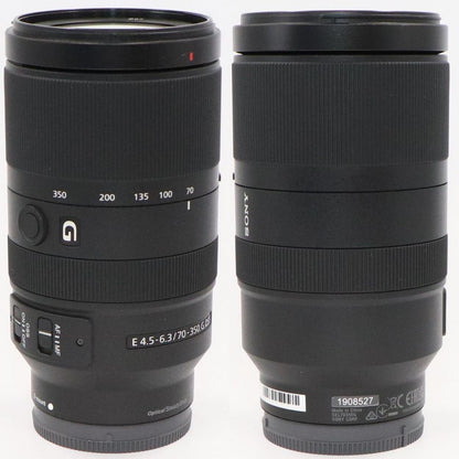 ソニー E 70-350mm F4.5-6.3 G OSS SEL70350G 望遠ズームレンズ sel70350g   整備済みアウトレット品 [中古(A)]