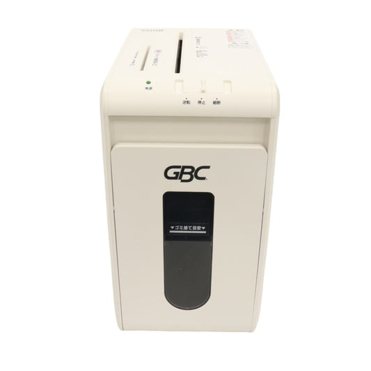 GBC デスクサイドマイクロカットシュレッダー A3312M　　gsha3312m-1w  ホワイト 整備済みアウトレット品 [良い(B)]