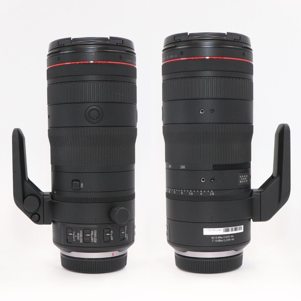 CANON RF70-200mm F2.8 L IS USM Z 高画質ズームレンズ  rf70200-f28-l-is-usm-z-b   整備済みアウトレット品 [中古(B)]