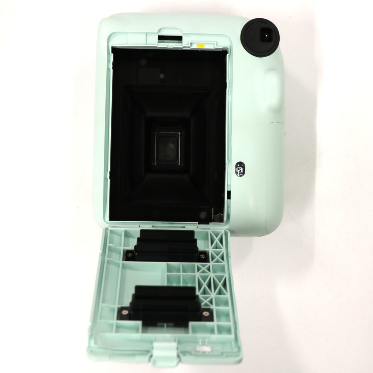 富士フイルム instax mini 12 インスタントカメラ チェキ instax-mini12-gr  ミントグリーン ジャンク品 [難あり(D)]