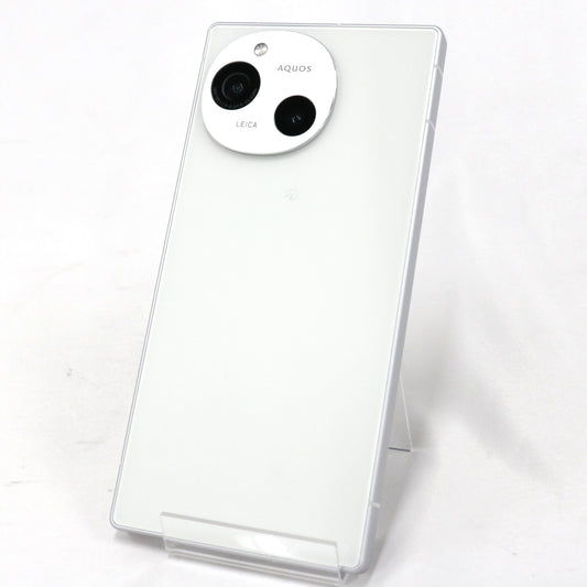 [中古(A)] シャープ AQUOS R9 SH-M28 スマートフォン SIMフリー ホワイト[非常に良い]