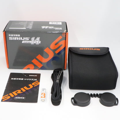 [倍率14倍] 阪神交易 シリウス14 14×30 防振双眼鏡 完全防水 sirius14   ジャンク品 [難あり(D)]