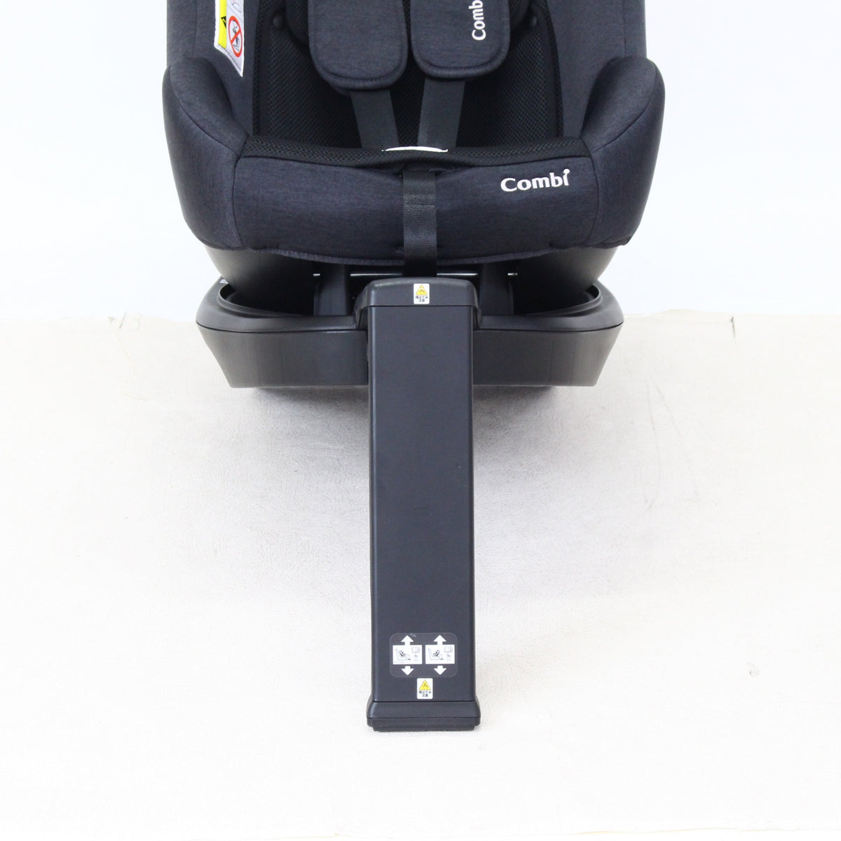 コンビ クルムーヴ R129 エッグショック CA チャイルドシート (ISOFIX固定 / R129適合) 4972990186018  ブラック 整備済みアウトレット品 [中古(C)]