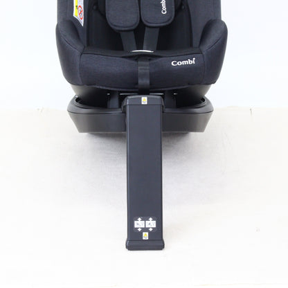 コンビ クルムーヴ R129 エッグショック CA チャイルドシート (ISOFIX固定 / R129適合) 4972990186018  ブラック 整備済みアウトレット品 [中古(C)]