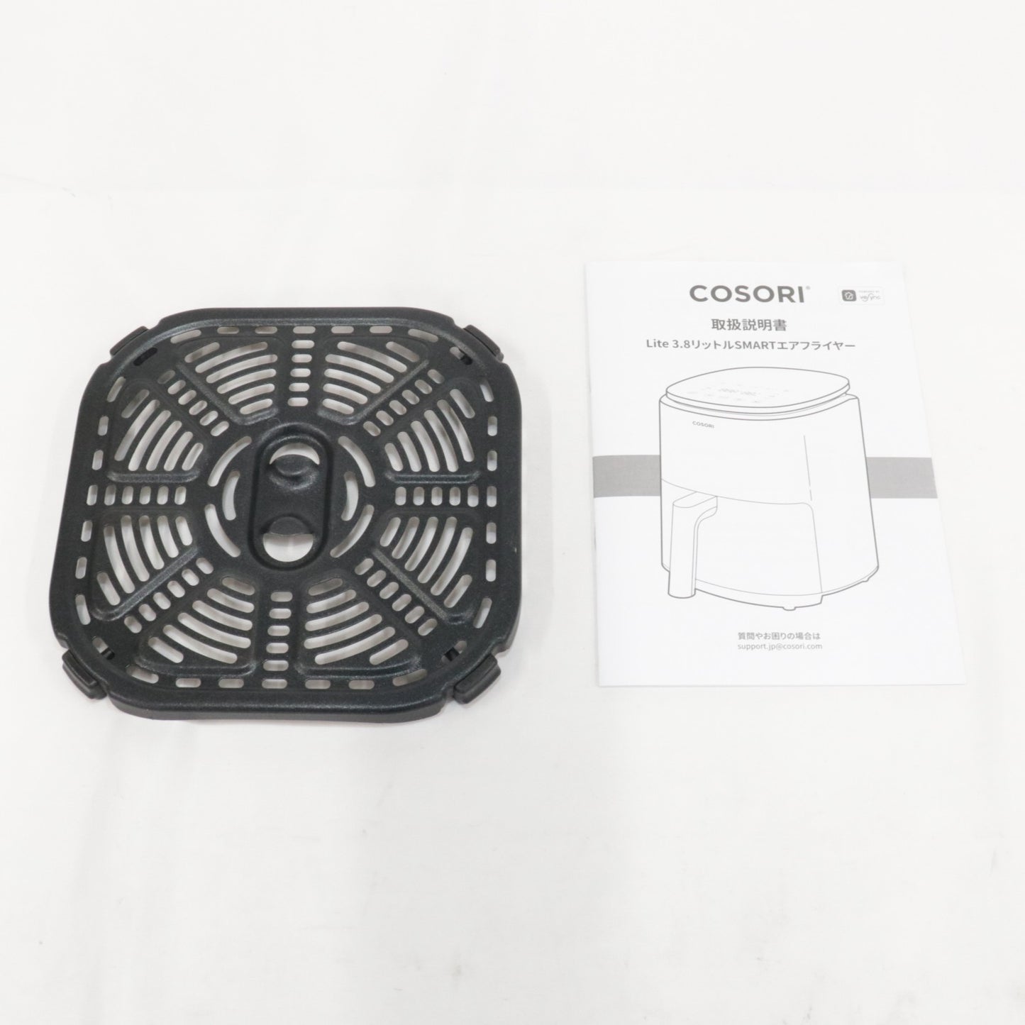 [中古(B)] Vesync(ウィーシンク) COSORI LITE 3.8L ノンフライヤー グレー coli38safgy  [良い]