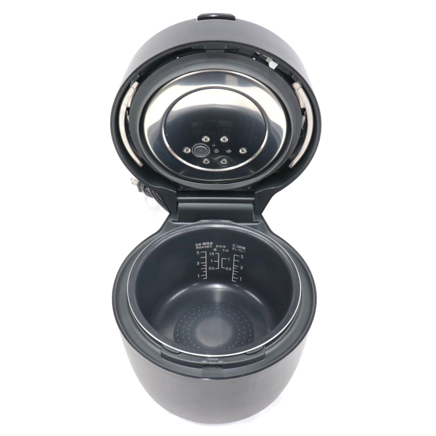 [中古(B)] [5合]パナソニック 圧力IHジャー炊飯器 SR-CR10B sr-cr10b-k ブラック [良い]