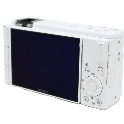 ソニー VLOGCAM ZV-1F コンパクトデジタルカメラ　sony-vlogcam-zv-1f-wc  ホワイト 整備済みアウトレット品 [良い(B)]