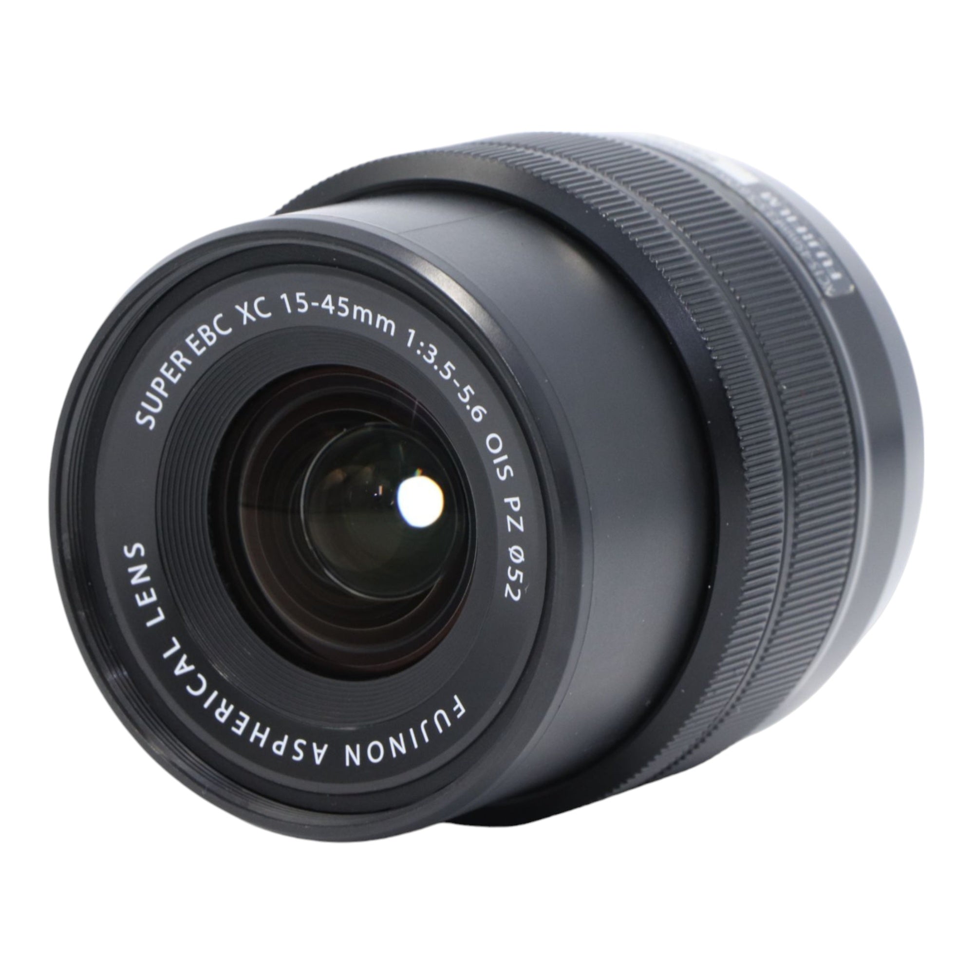 富士フイルム FUJINON XC 15-45mm F3.5-5.6 OIS PZ 標準ズームレンズ ブラック [中古][良い(B)]