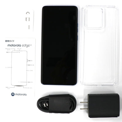 [中古(A)] モトローラ(motorola) edge 40 SIMフリー スマートフォン pay50002jp ルナブルー[非常に良い]