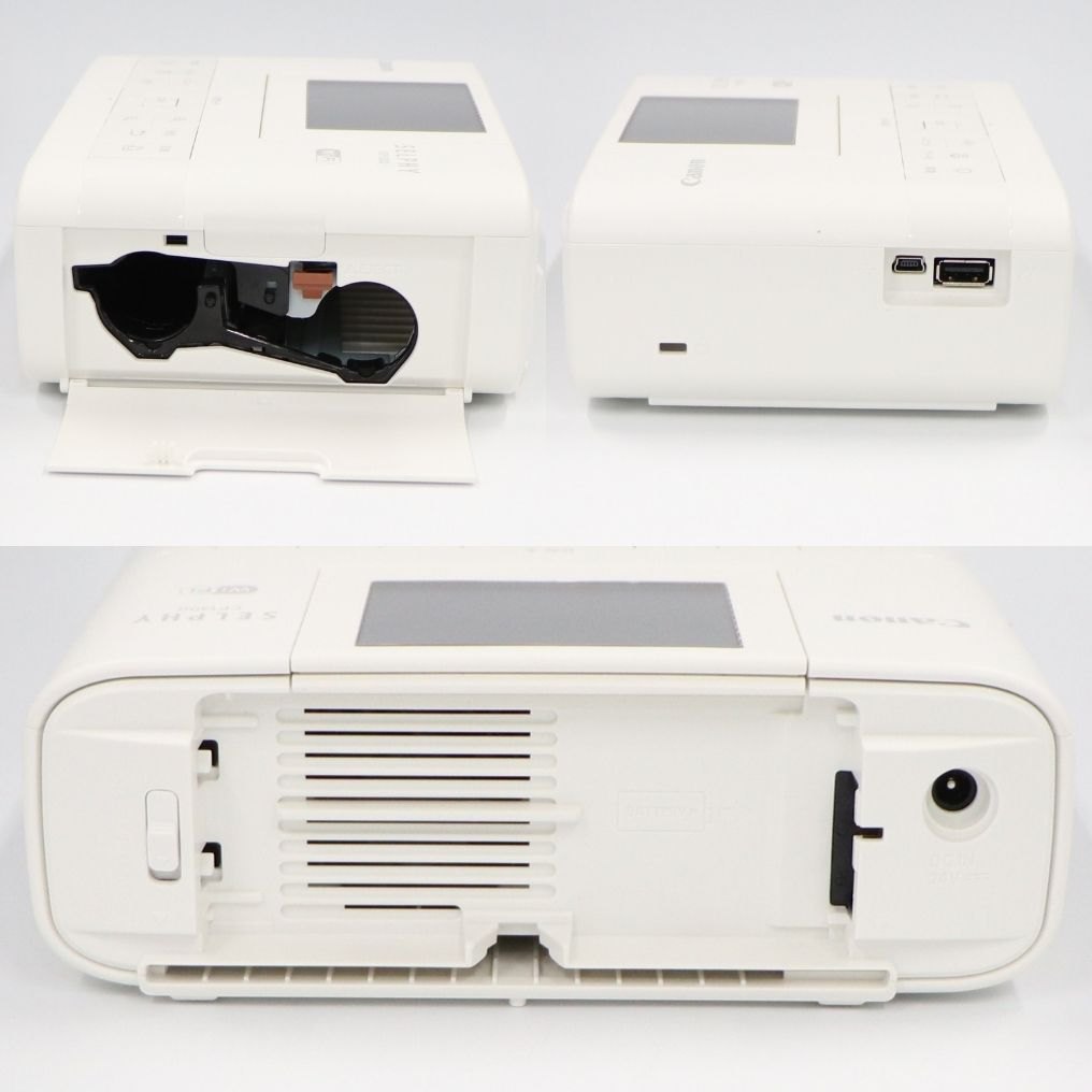 [中古(C)] CANON(キヤノン) コンパクトフォトプリンター SELPHY CP1300 ホワイト cp1300-w  [可]