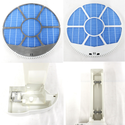 [中古(B)] シャープ 加湿空気清浄機 プラズマクラスター25000 KI-RS50(空気清浄〜23畳 / 加湿〜最大17畳) ki-rs50-w ホワイト [良い]
