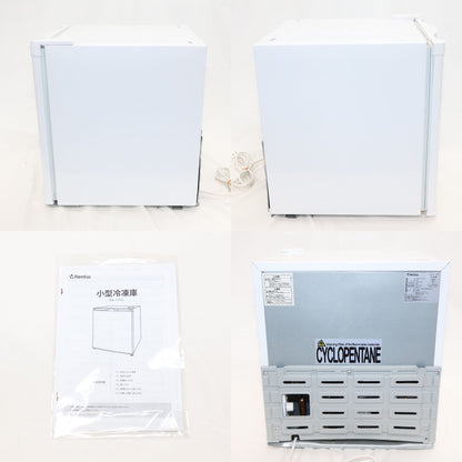 [中古(C)] レンティオ 小型冷凍庫 32L 1ドア RN-FZ32 rn-fz32-wh-fl ホワイト 　[可]