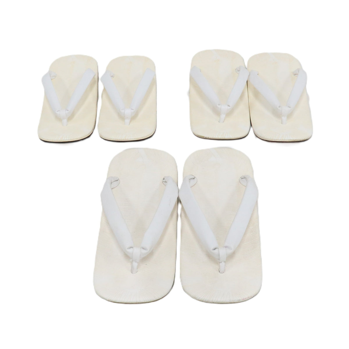 男性袴セット(着物、羽織、袴、和装小物一式)　サイズ: 4号　f-01921za-id-f-01921  ホワイト 整備済みアウトレット品 [良い(B)]