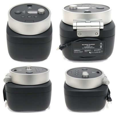[ジャンク] バルミューダ The Gohan K08A 電気炊飯器 3合炊き　k08a-bk [難あり(D)]
