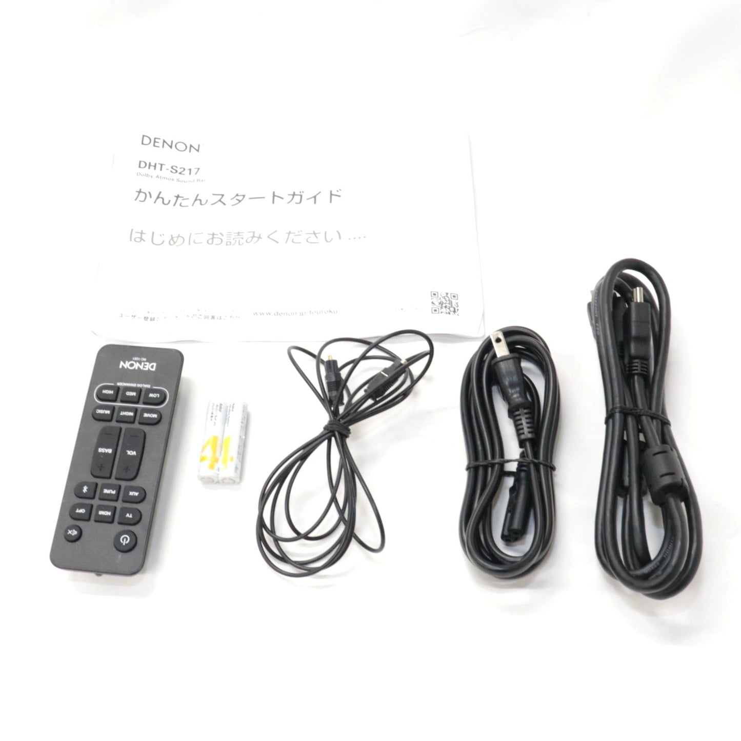 [中古(C)] DENON(デノン) サウンドバー dht-s217k dht-s217k　[可]