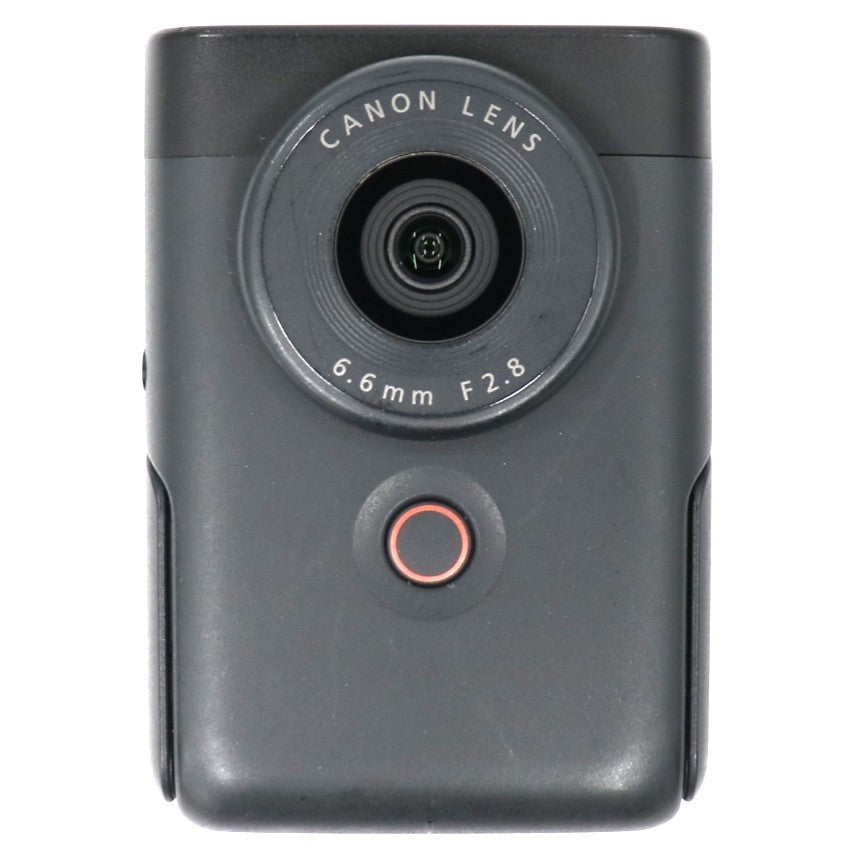 Canon PowerShot V10 コンパクトデジタルカメラ psv10-bk  ブラック 整備済みアウトレット品 [中古(A)]