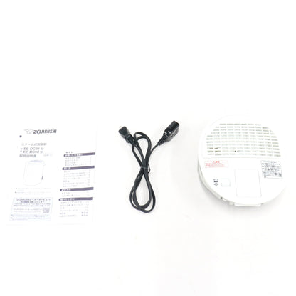 象印 スチーム式加湿器 EE-DC35 （木造6畳/プレハブ10畳）ee-dc35-wa-zjrcp  ホワイト 整備済みアウトレット品 [良い(B)]